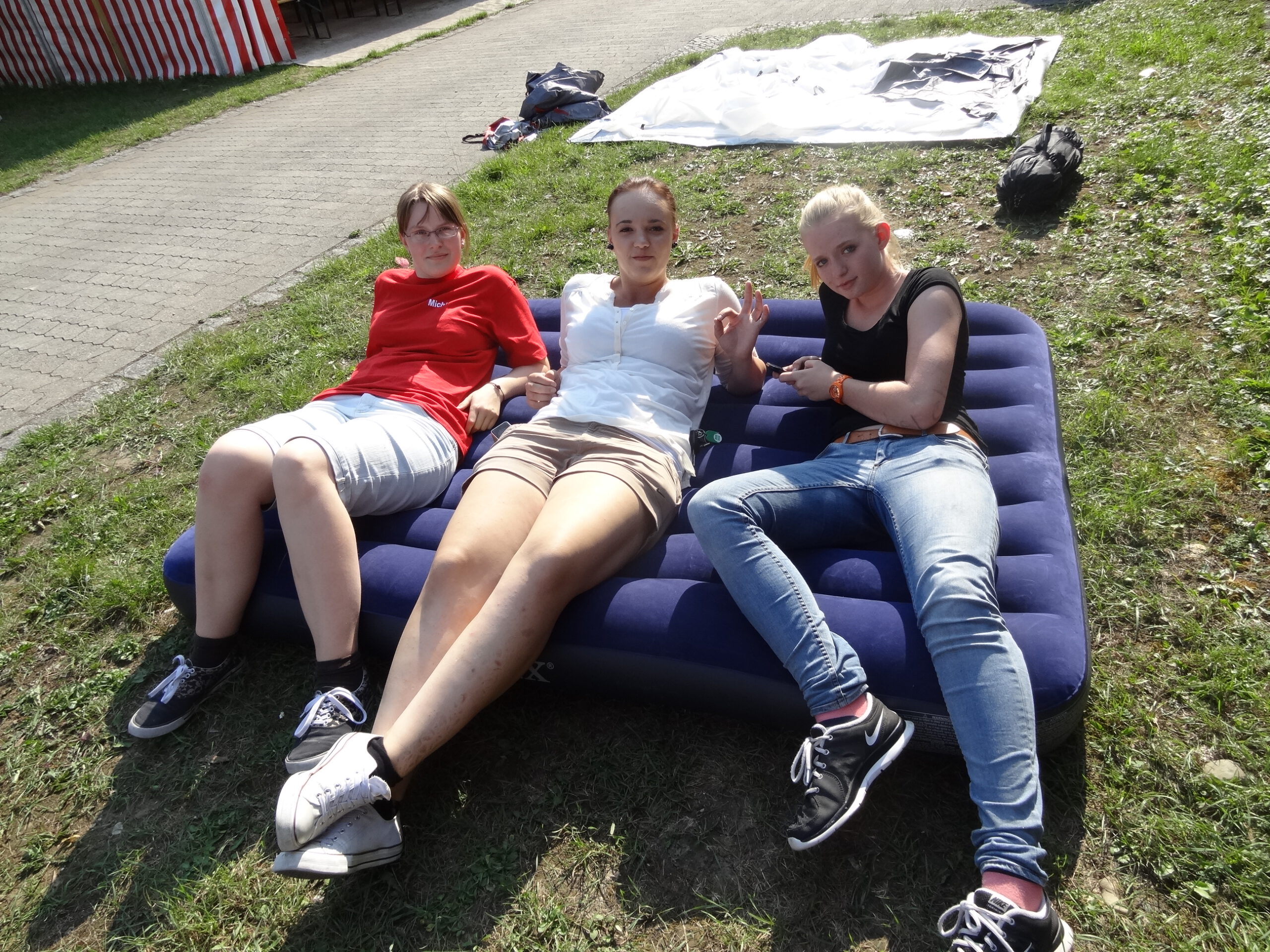 Guschu 2014: Michaela, Vanesa, Pia