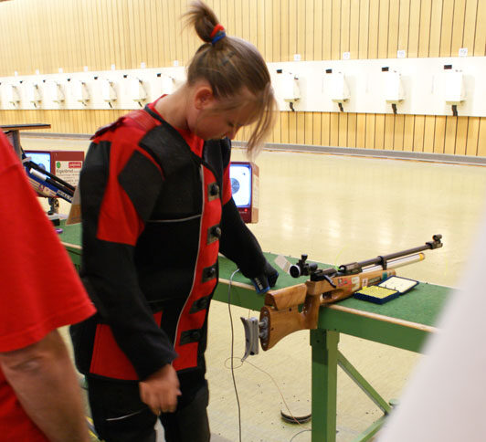Jasmina bei der Deutschen Meisterschaft 2012