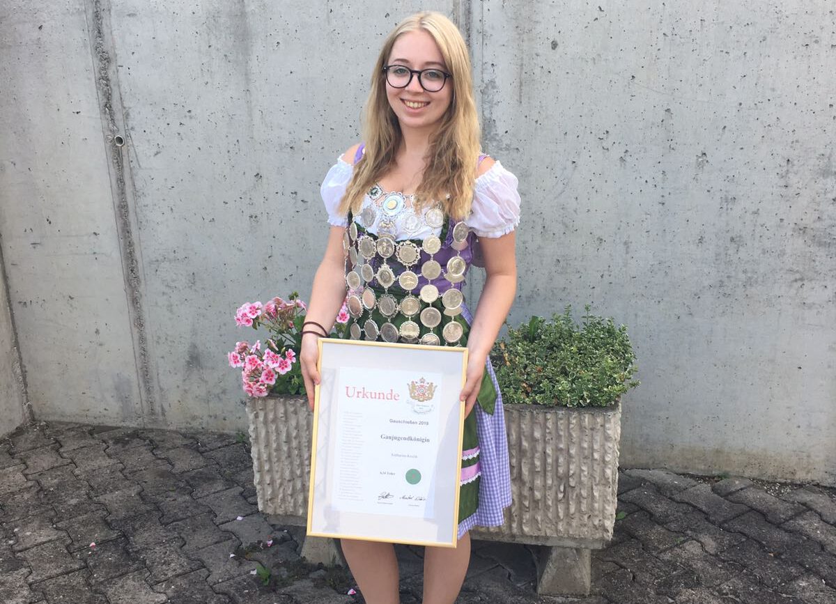 Gaujugendkönigin 2018: Katharina